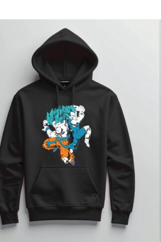 Men's Black Oversized Hoodies