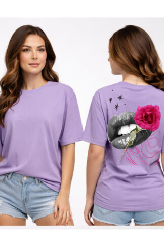 Lavender Rose Tee